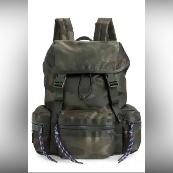 Rebecca Minkoff Handbags - Rebecca minkoff nylon backpack downtown green camo